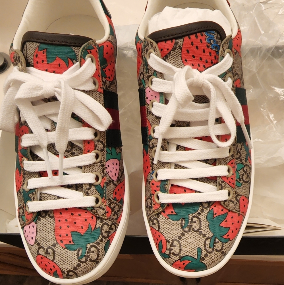 Strawberry Gucci Sneakers